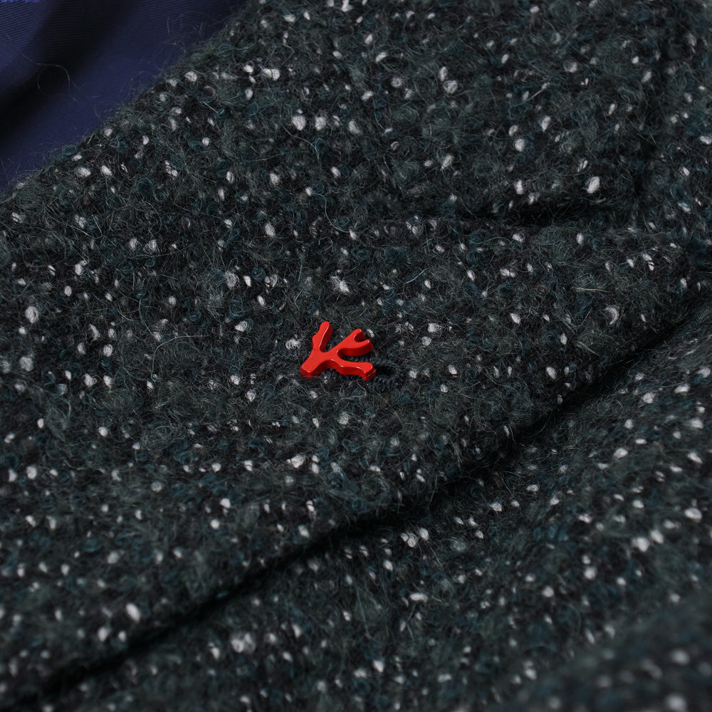Isaia Wool and Mohair Boucle Overcoat - Top Shelf Apparel