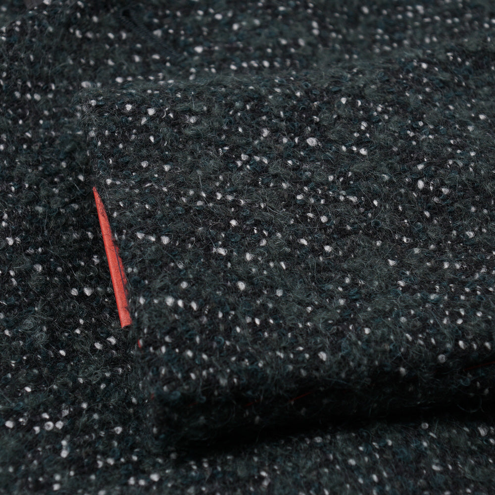 Isaia Wool and Mohair Boucle Overcoat - Top Shelf Apparel