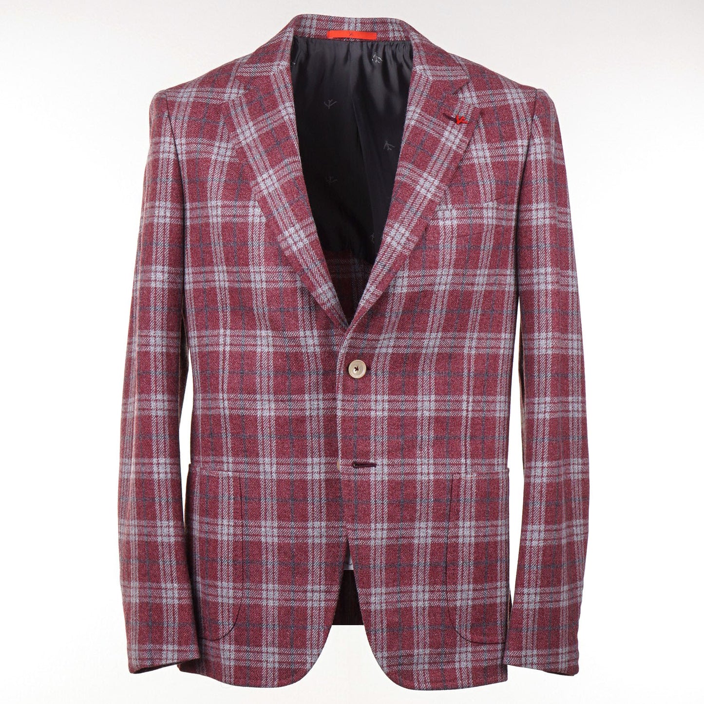 Isaia Slim-Fit Soft Flannel Wool Sport Coat - Top Shelf Apparel
