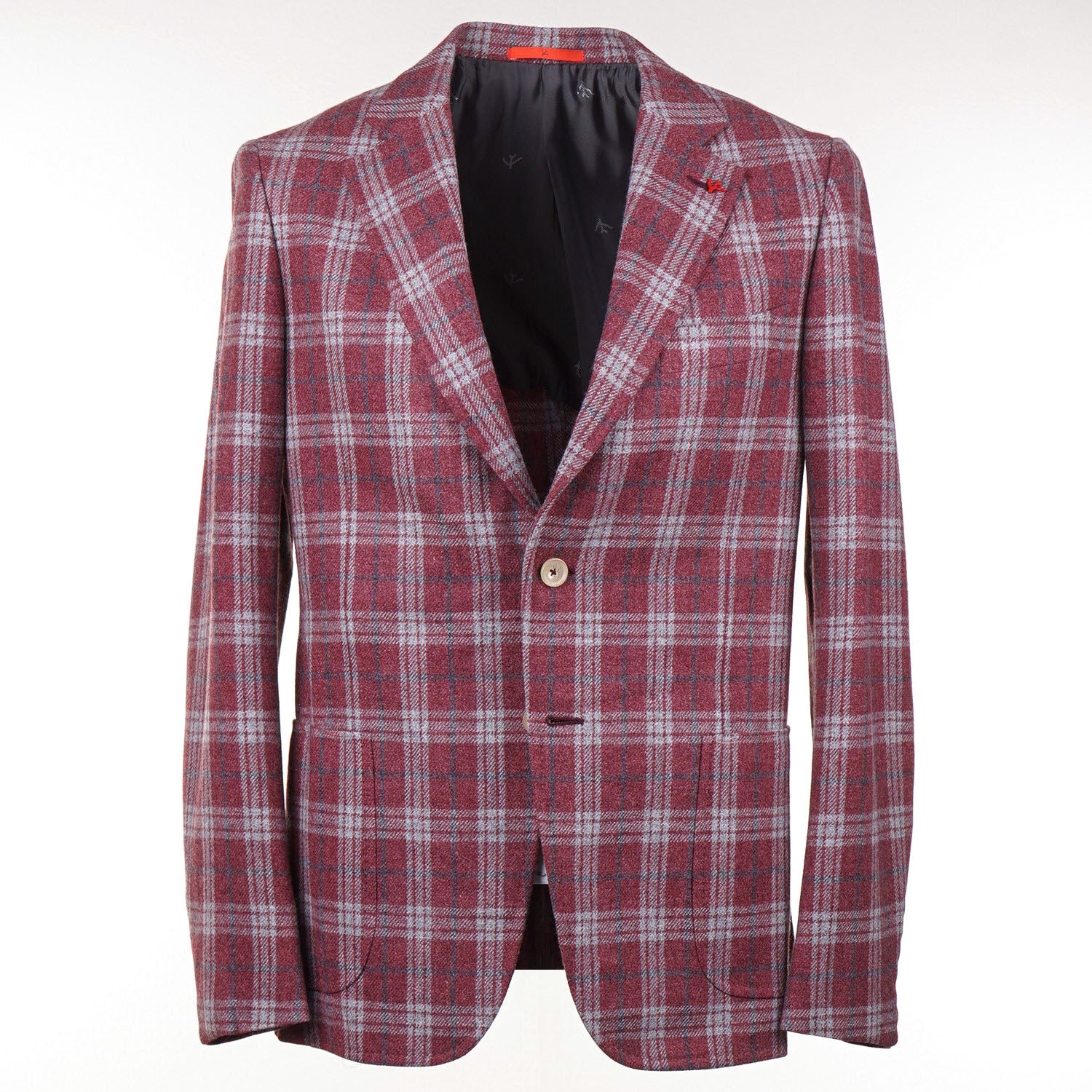 Isaia Slim-Fit Soft Flannel Wool Sport Coat - Top Shelf Apparel