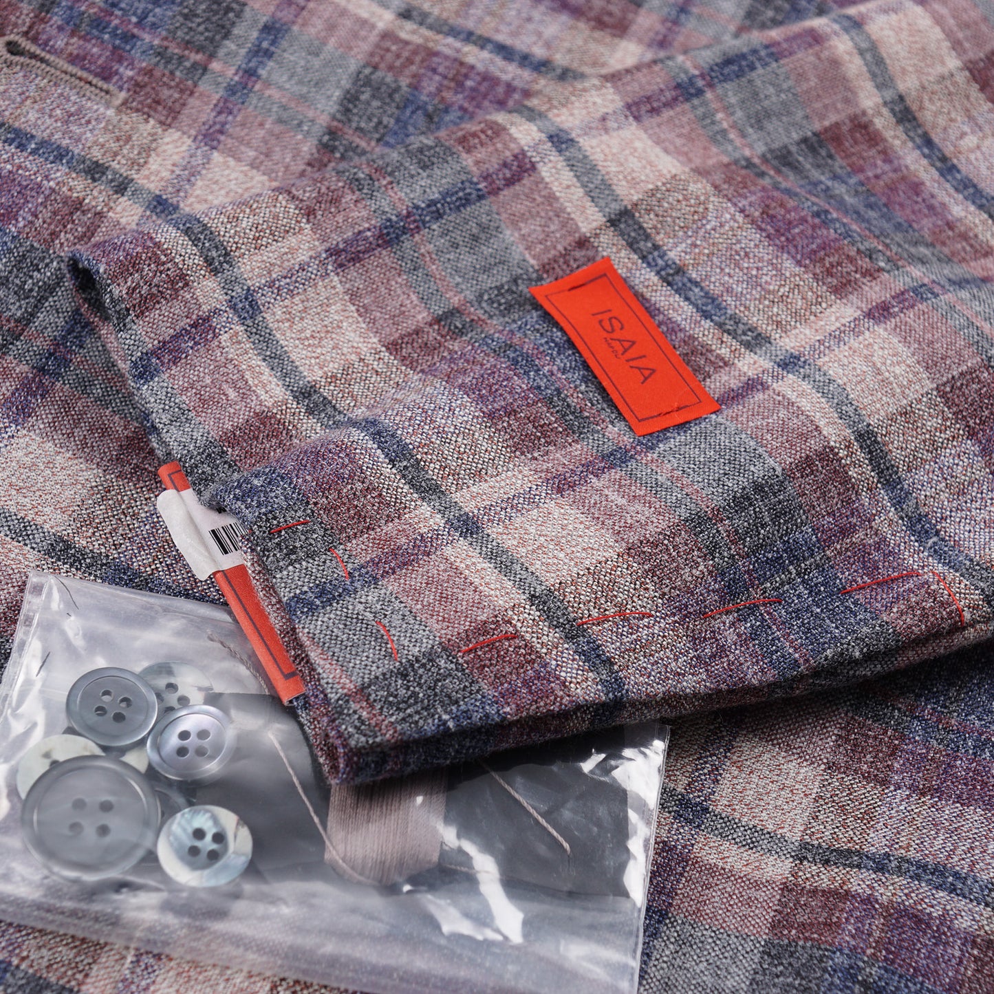 Isaia Lightweight Wool-Silk-Linen Sport Coat - Top Shelf Apparel