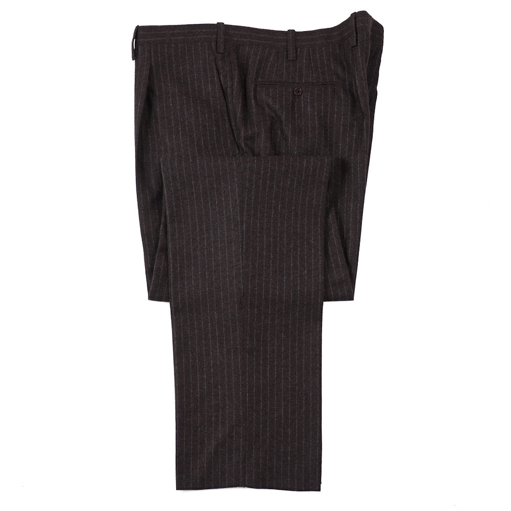 Kiton Chalk Stripe Cashmere Suit - Top Shelf Apparel