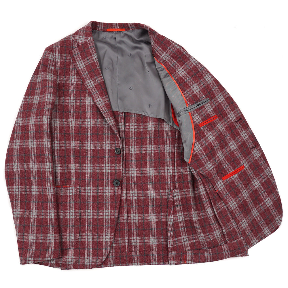Isaia Soft Flannel Wool Sport Coat - Top Shelf Apparel