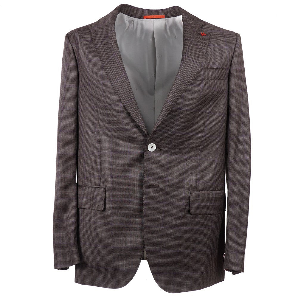Isaia Super 170s Wool and Silk Suit - Top Shelf Apparel