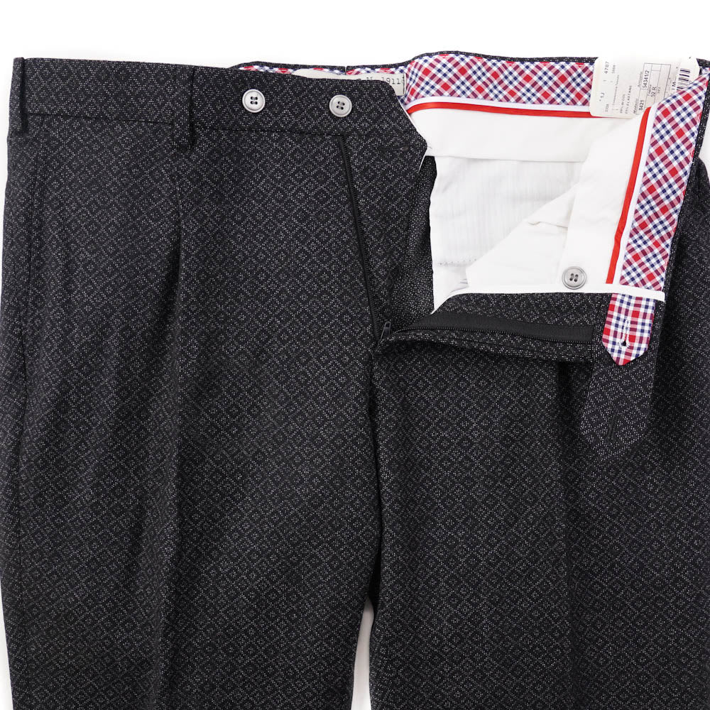 L.B.M. 1911 Diamond Jacquard Wool Pants - Top Shelf Apparel