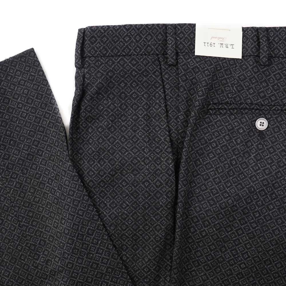 L.B.M. 1911 Diamond Jacquard Wool Pants - Top Shelf Apparel