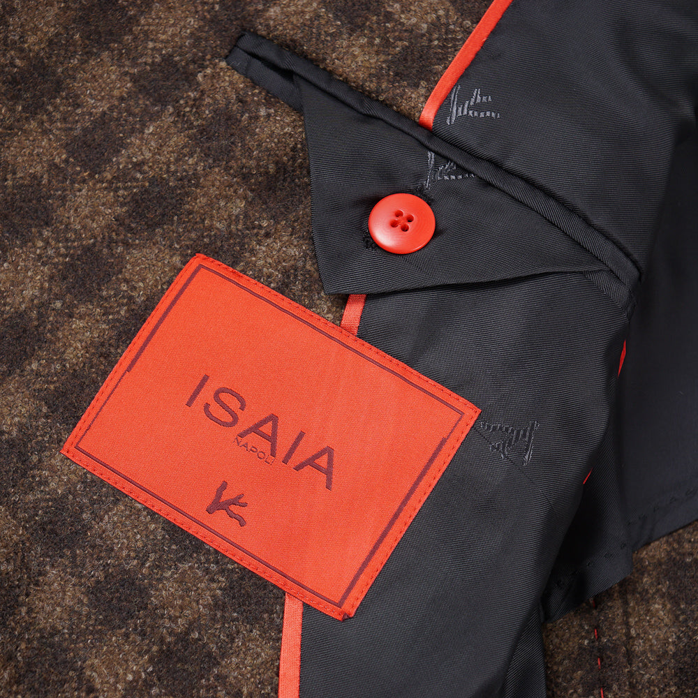 Isaia Tonal Check Boucle Wool Sport Coat - Top Shelf Apparel