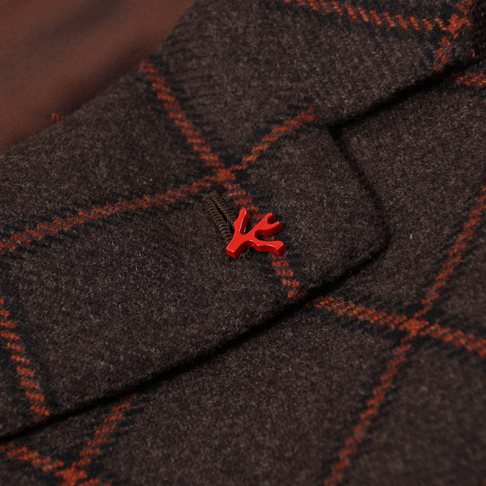 Isaia Windowpane Check Cashmere Sport Coat - Top Shelf Apparel