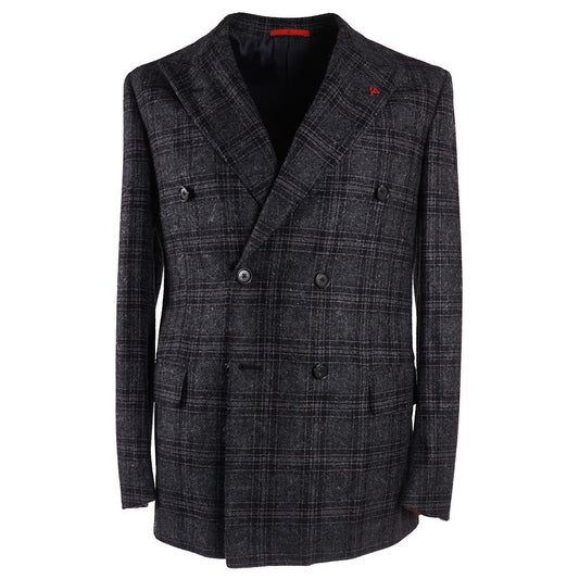 Isaia Gray and Black Check Sport Coat - Top Shelf Apparel