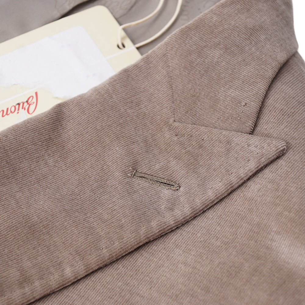 Brioni Dove Beige Cotton-Cashmere Suit - Top Shelf Apparel
