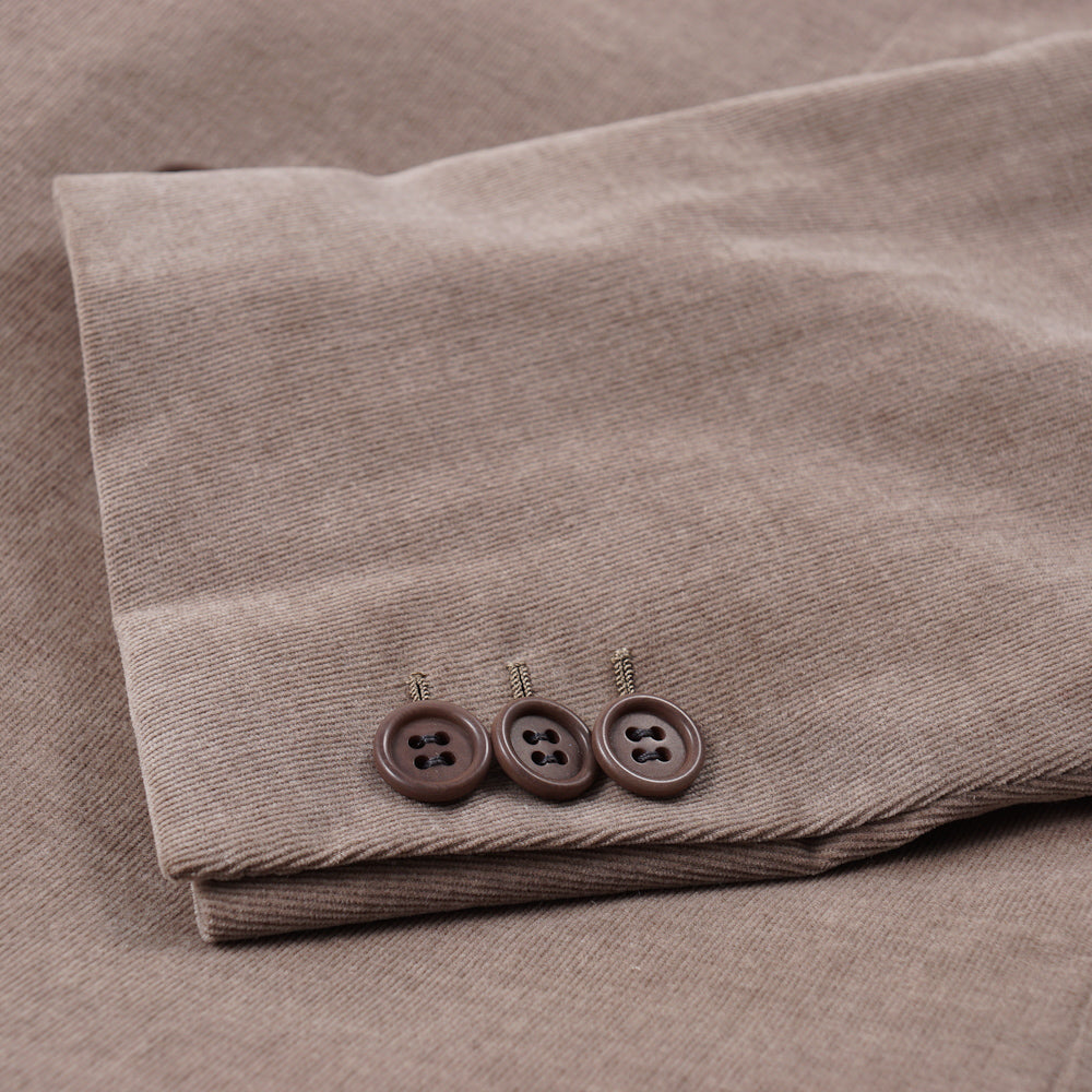 Brioni Dove Beige Cotton-Cashmere Suit - Top Shelf Apparel