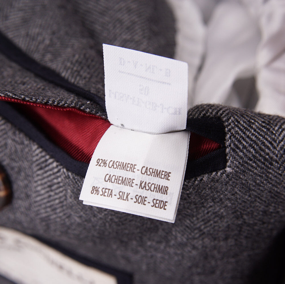 Brunello Cucinelli Herringbone Cashmere Sport Coat - Top Shelf Apparel