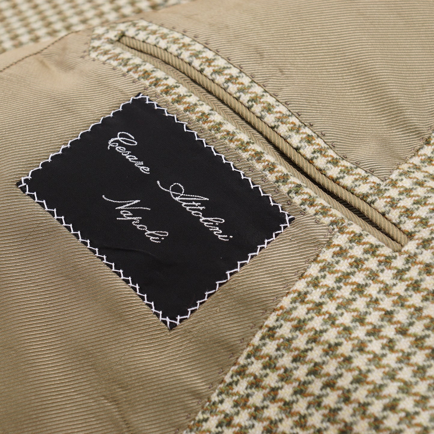 Cesare Attolini Houndstooth Cashmere Sport Coat - Top Shelf Apparel