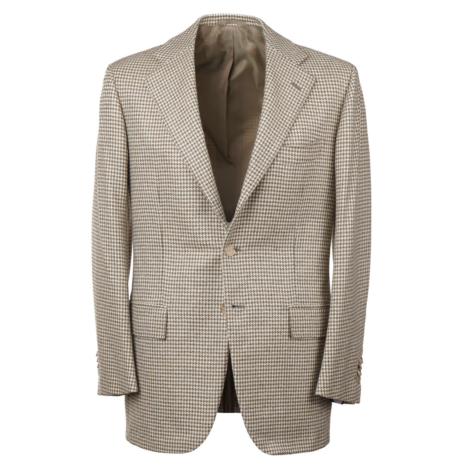 Cesare Attolini Houndstooth Cashmere Sport Coat - Top Shelf Apparel