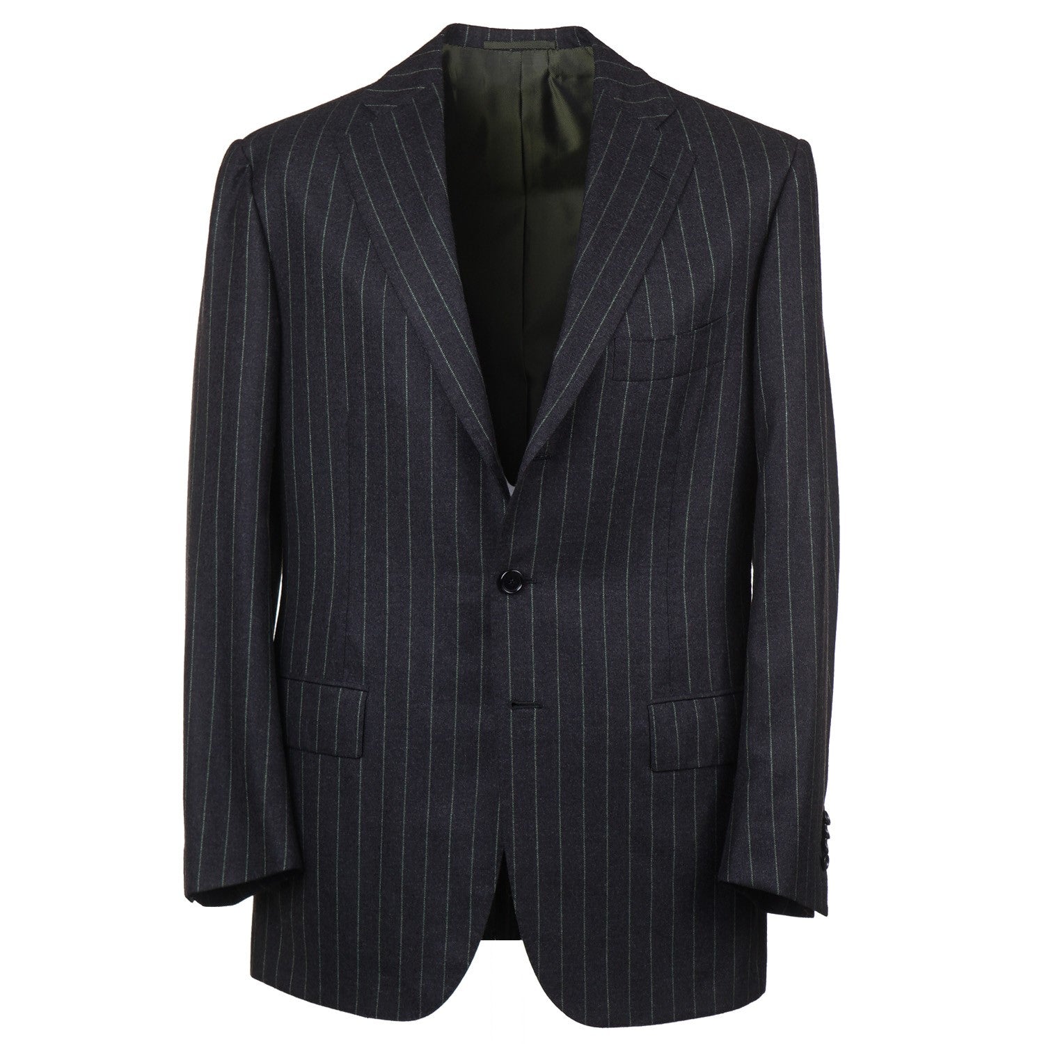 Cesare Attolini Slim-Fit Flannel Wool Suit - Top Shelf Apparel