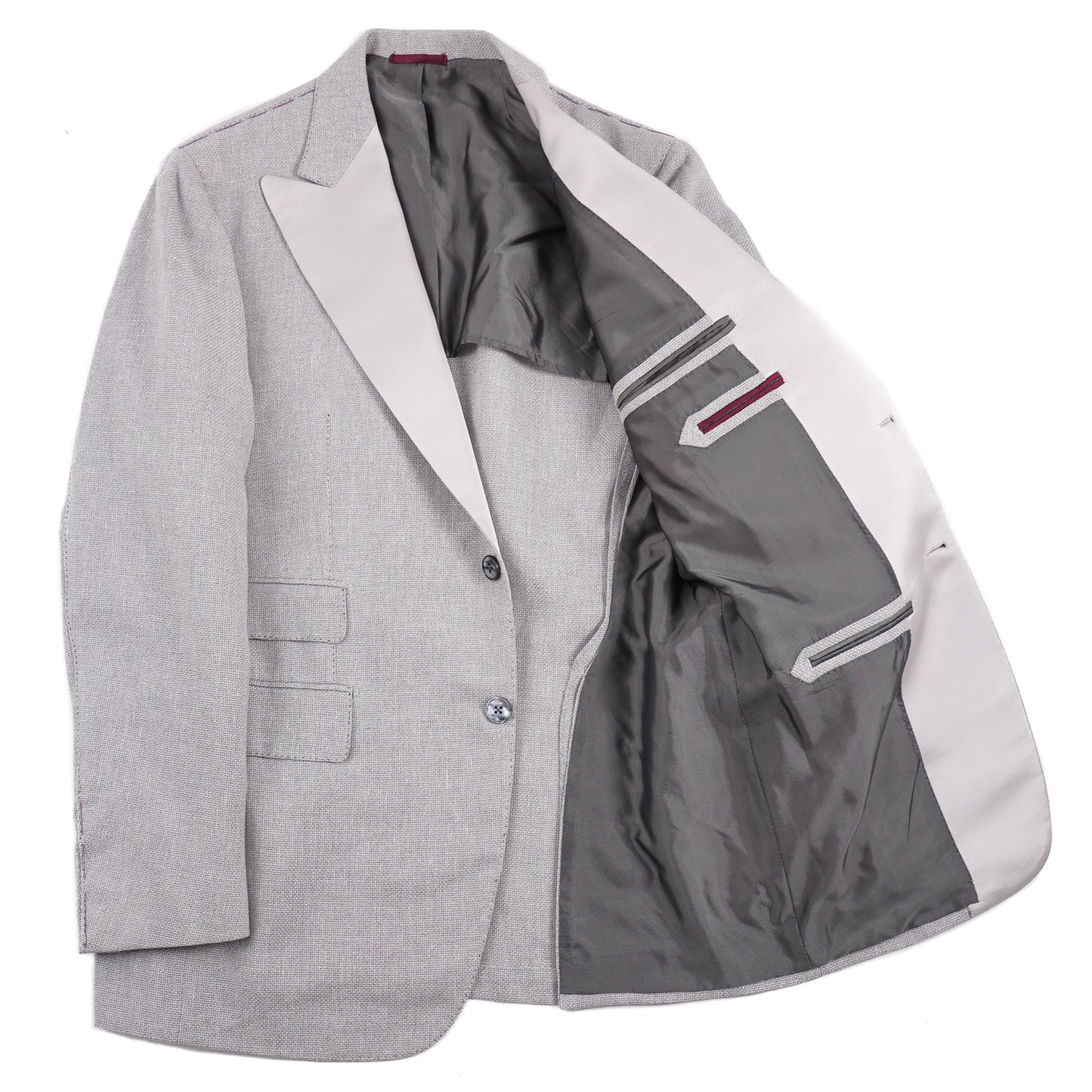 Sartoria Partenopea Woven Fresco Dinner Jacket - Top Shelf Apparel