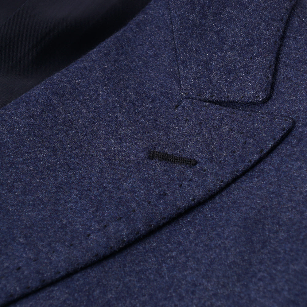 Mauro Blasi Blue Flannel Wool Suit - Top Shelf Apparel