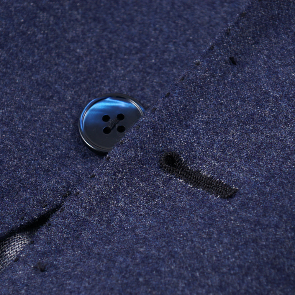 Mauro Blasi Blue Flannel Wool Suit - Top Shelf Apparel