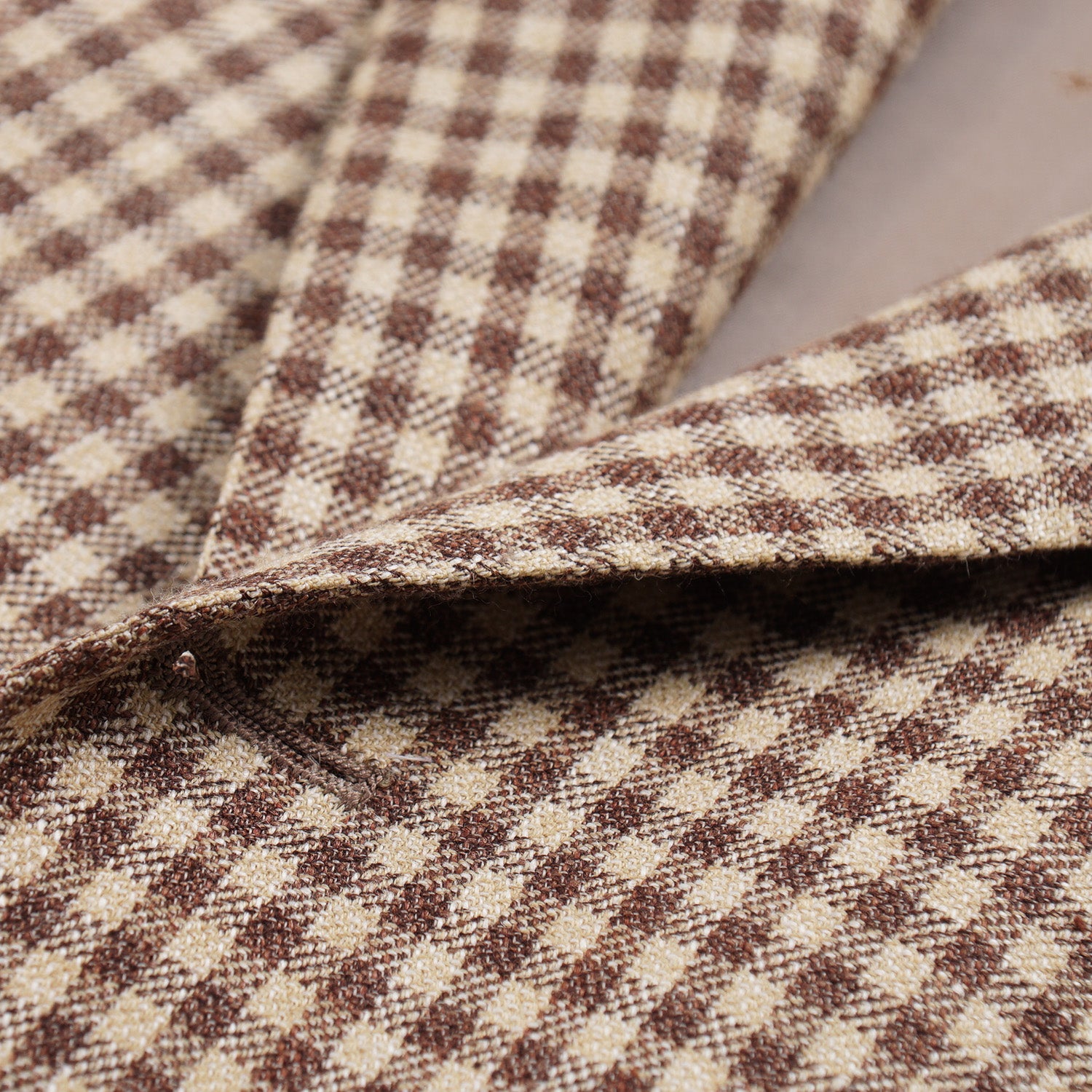 Kiton Layered Check Cashmere-Linen-Silk Sport Coat - Top Shelf Apparel