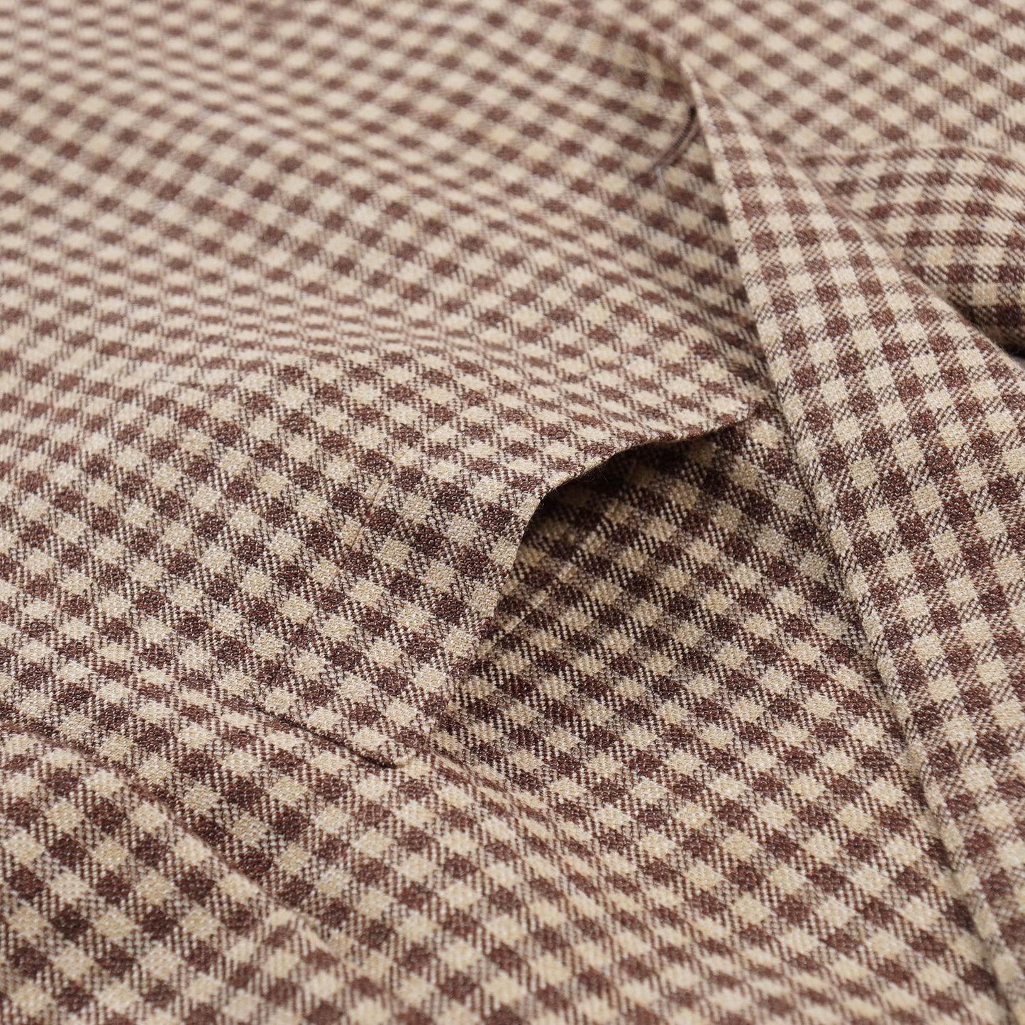 Kiton Layered Check Cashmere-Linen-Silk Sport Coat - Top Shelf Apparel