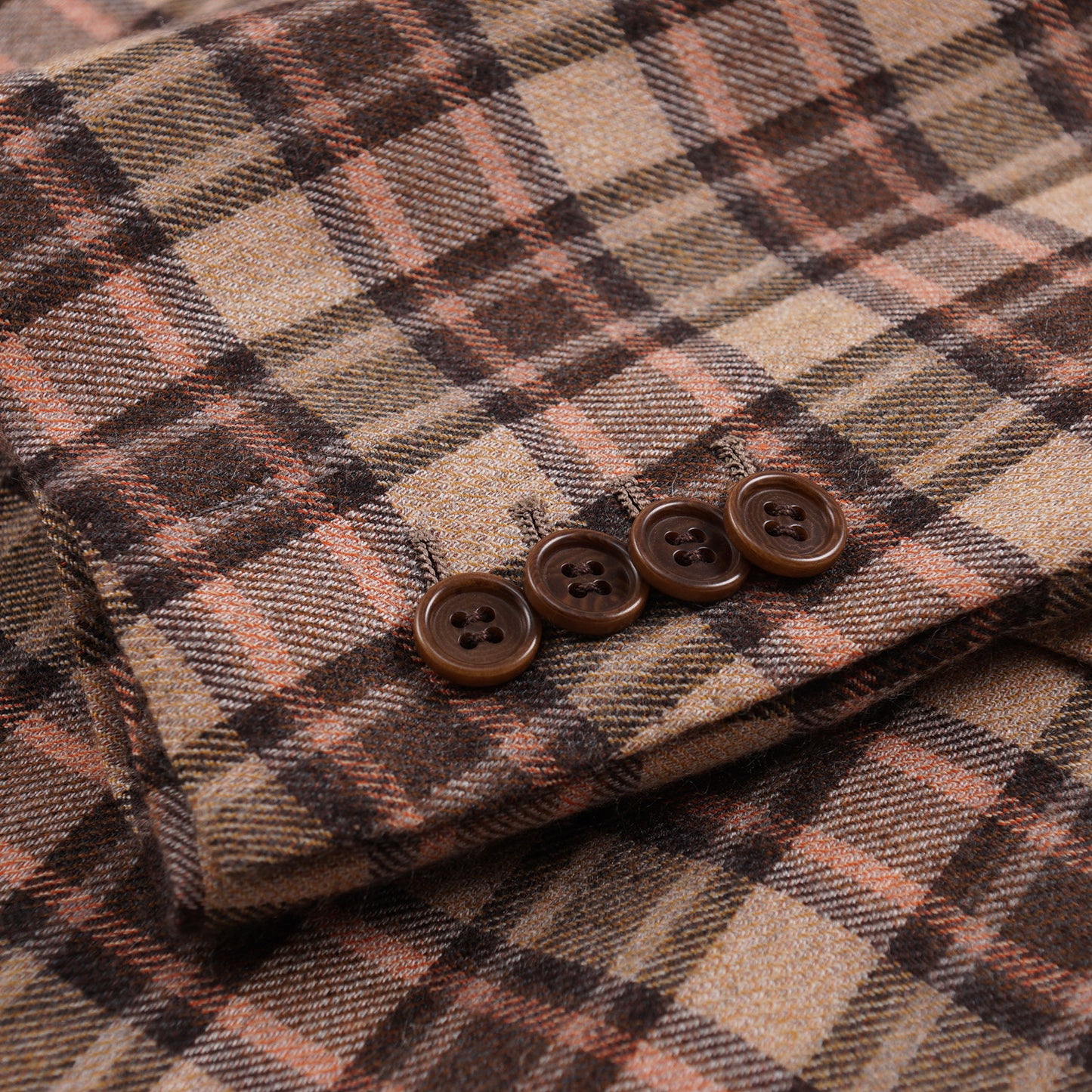 Kiton Layered Check Soft Cashmere Sport Coat - Top Shelf Apparel