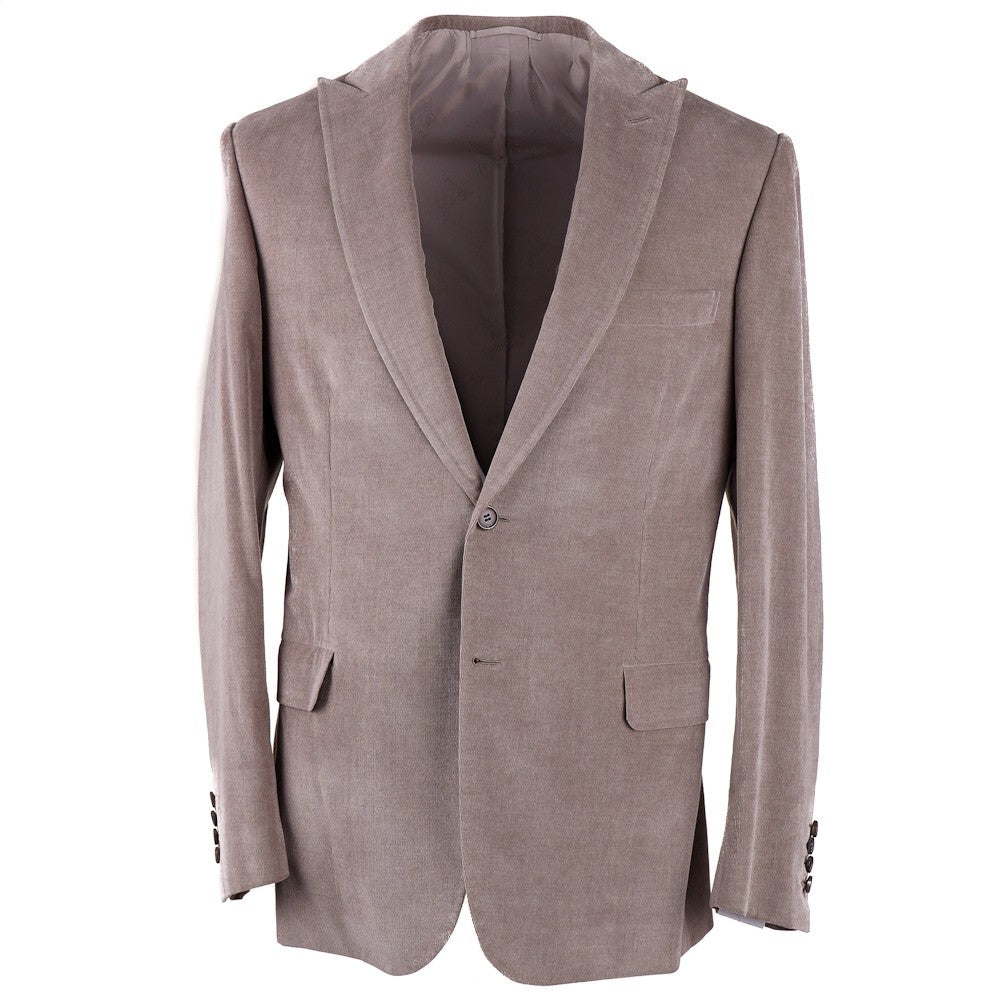 Brioni Cotton-Cashmere Suit with Peak Lapels - Top Shelf Apparel