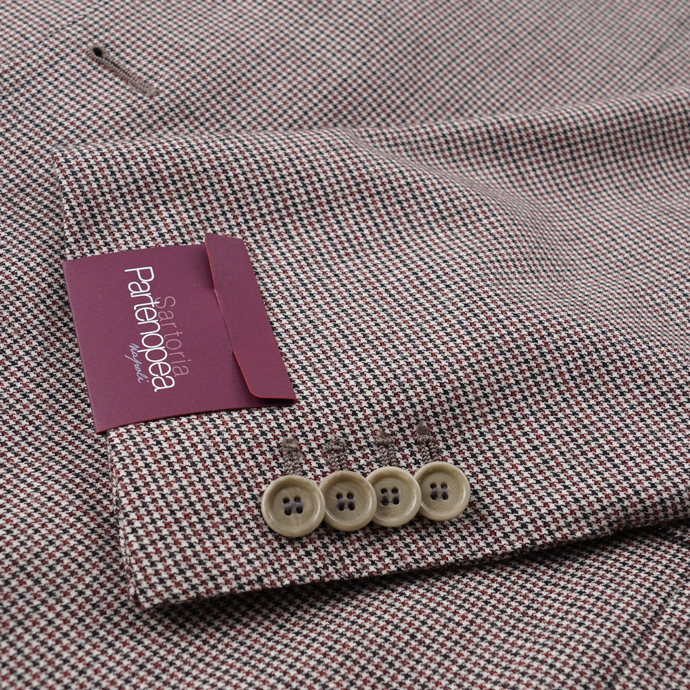 Sartoria Partenopea Slim-Fit Houndstooth Suit - Top Shelf Apparel