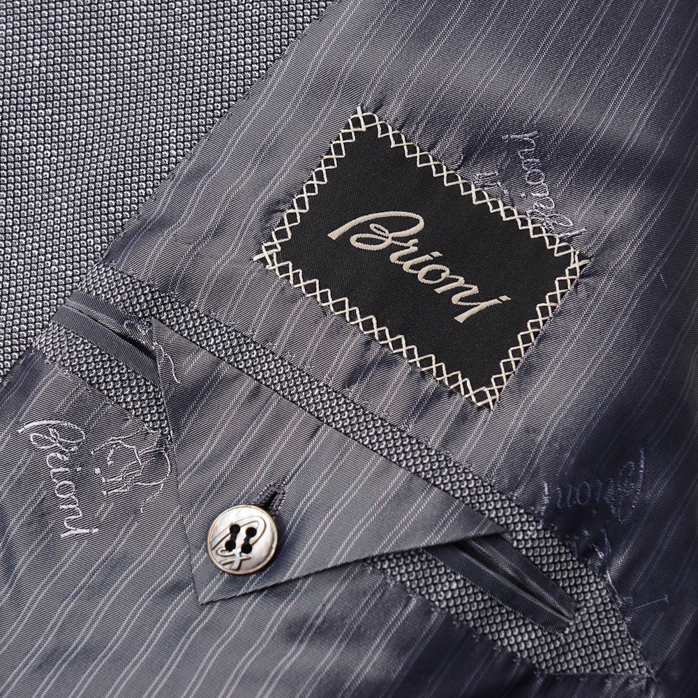 Brioni Silvery Gray Patterned Sport Coat - Top Shelf Apparel