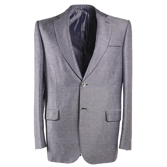 Brioni Silvery Gray Patterned Sport Coat - Top Shelf Apparel