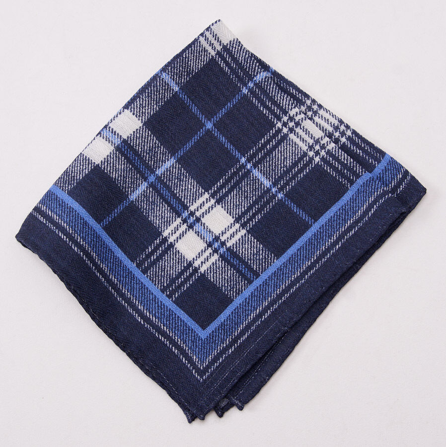 Ermenegildo Zegna Wool and Silk Pocket Square - Top Shelf Apparel