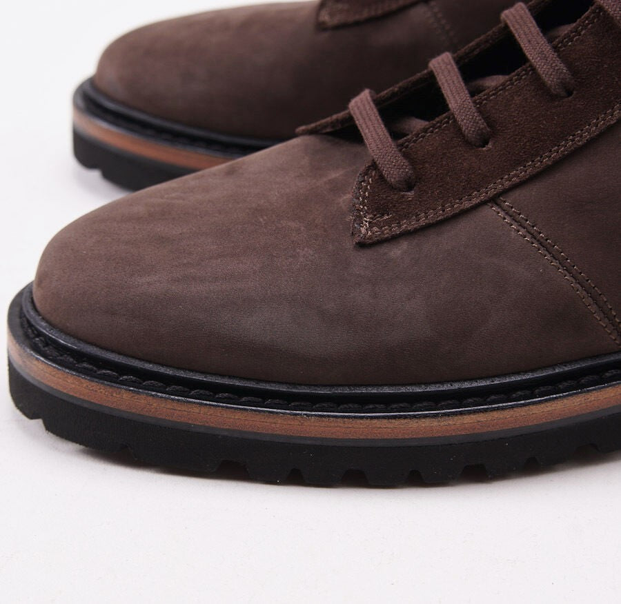 Kiton Nubuck Leather Ankle Boots - Top Shelf Apparel