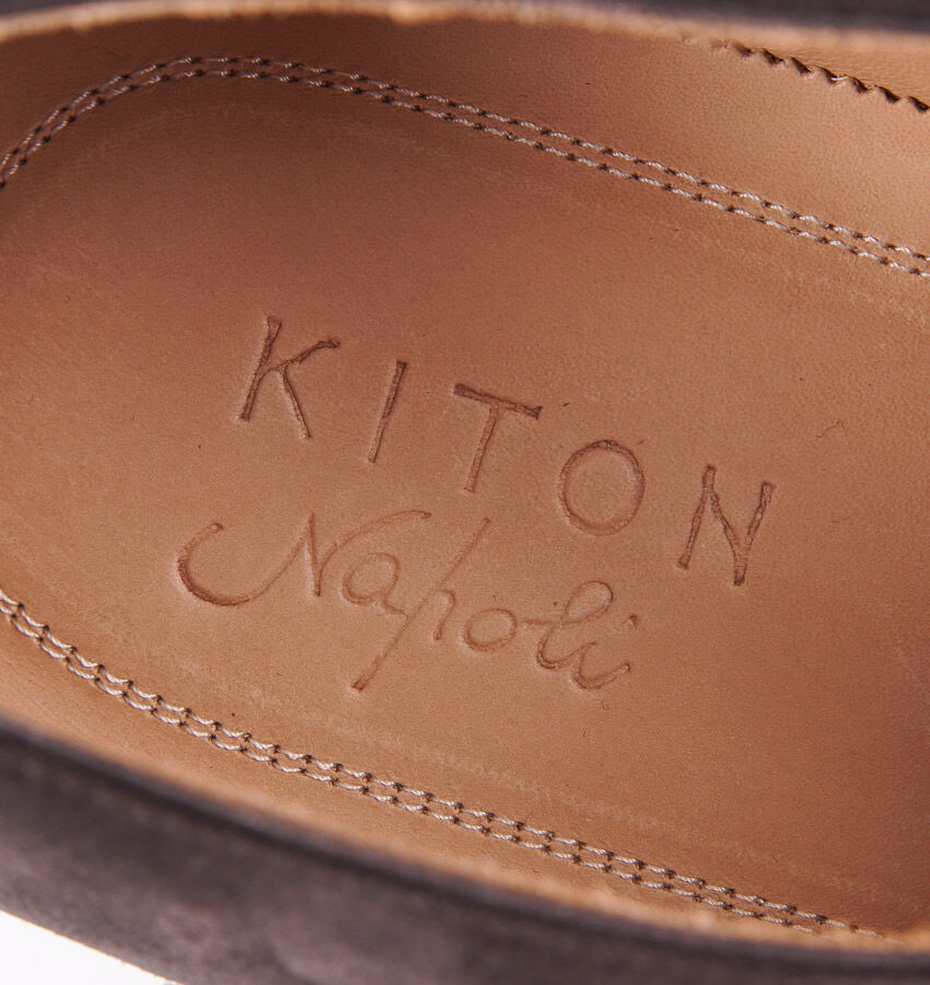Kiton Suede Double Buckle Monk Strap - Top Shelf Apparel