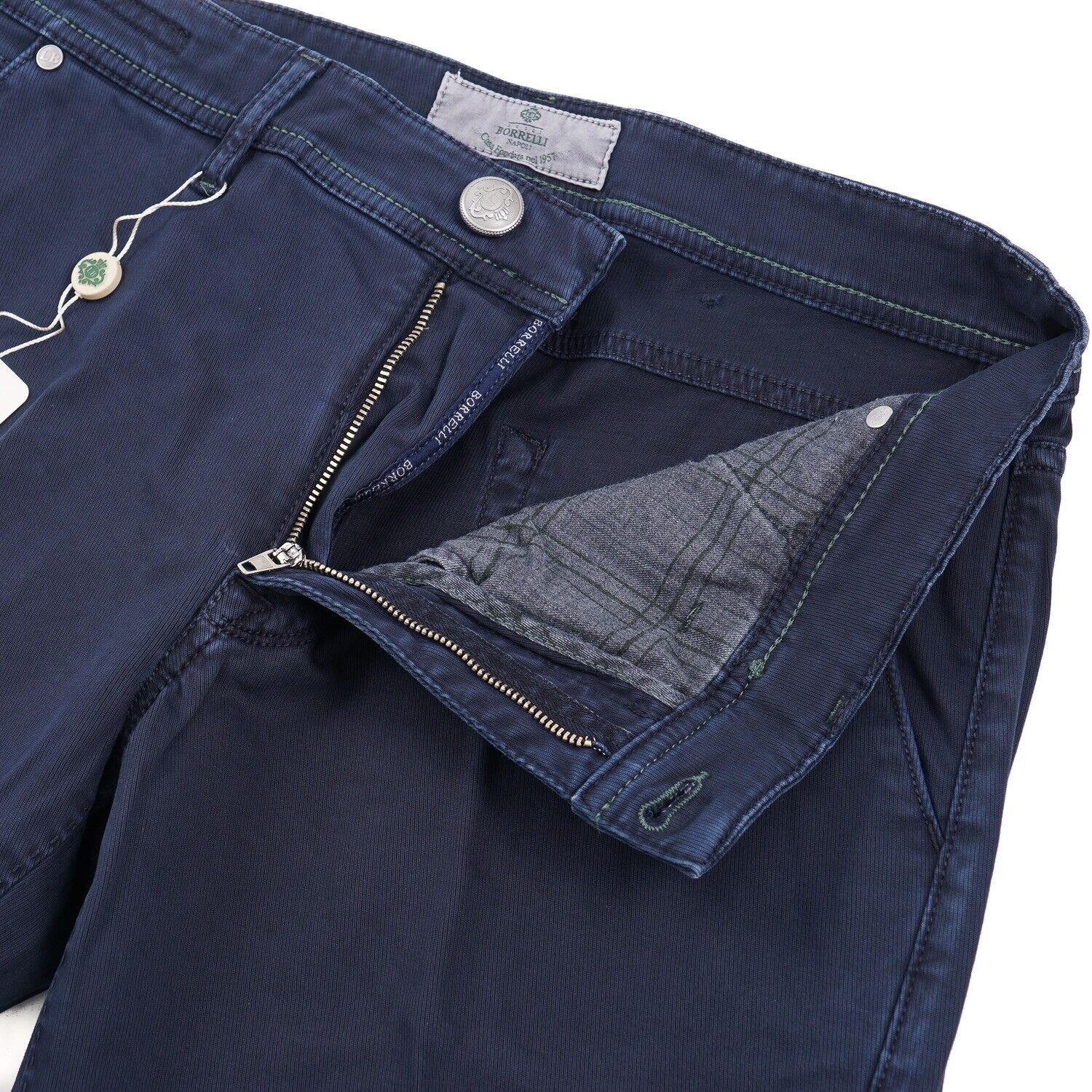 Luigi Borrelli Slim-Fit Cotton-Linen Jeans - Top Shelf Apparel