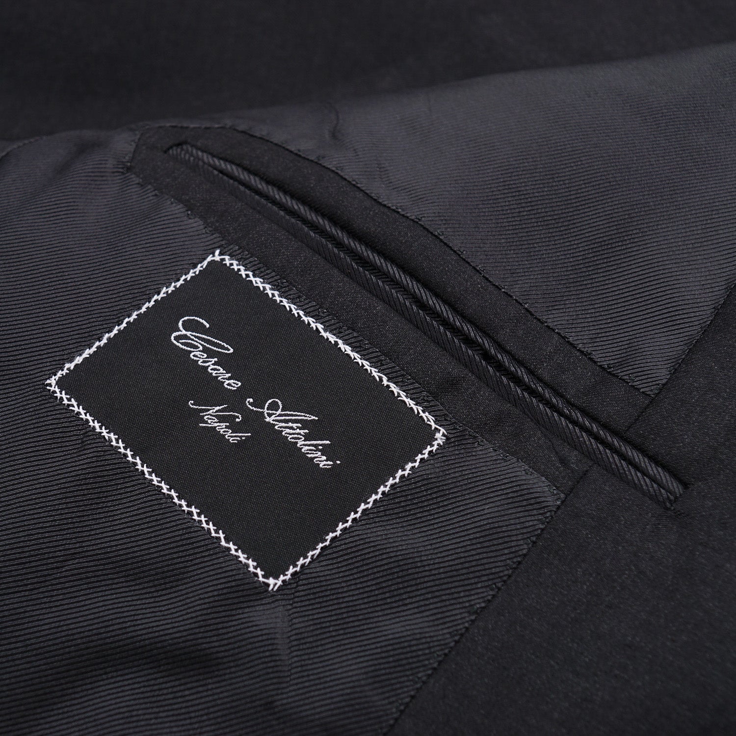 Cesare Attolini Slim-Fit Solid Charcoal Wool Suit - Top Shelf Apparel