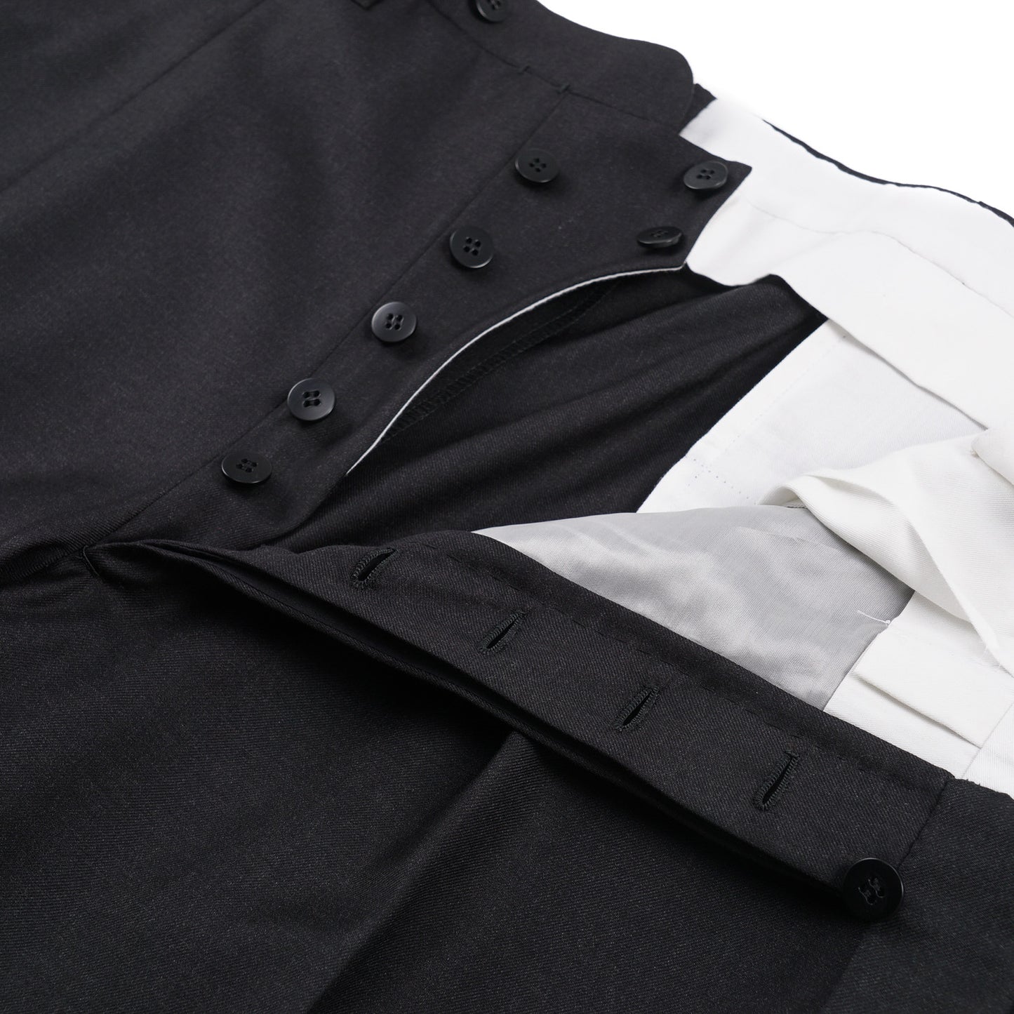 Cesare Attolini Slim-Fit Solid Charcoal Wool Suit - Top Shelf Apparel