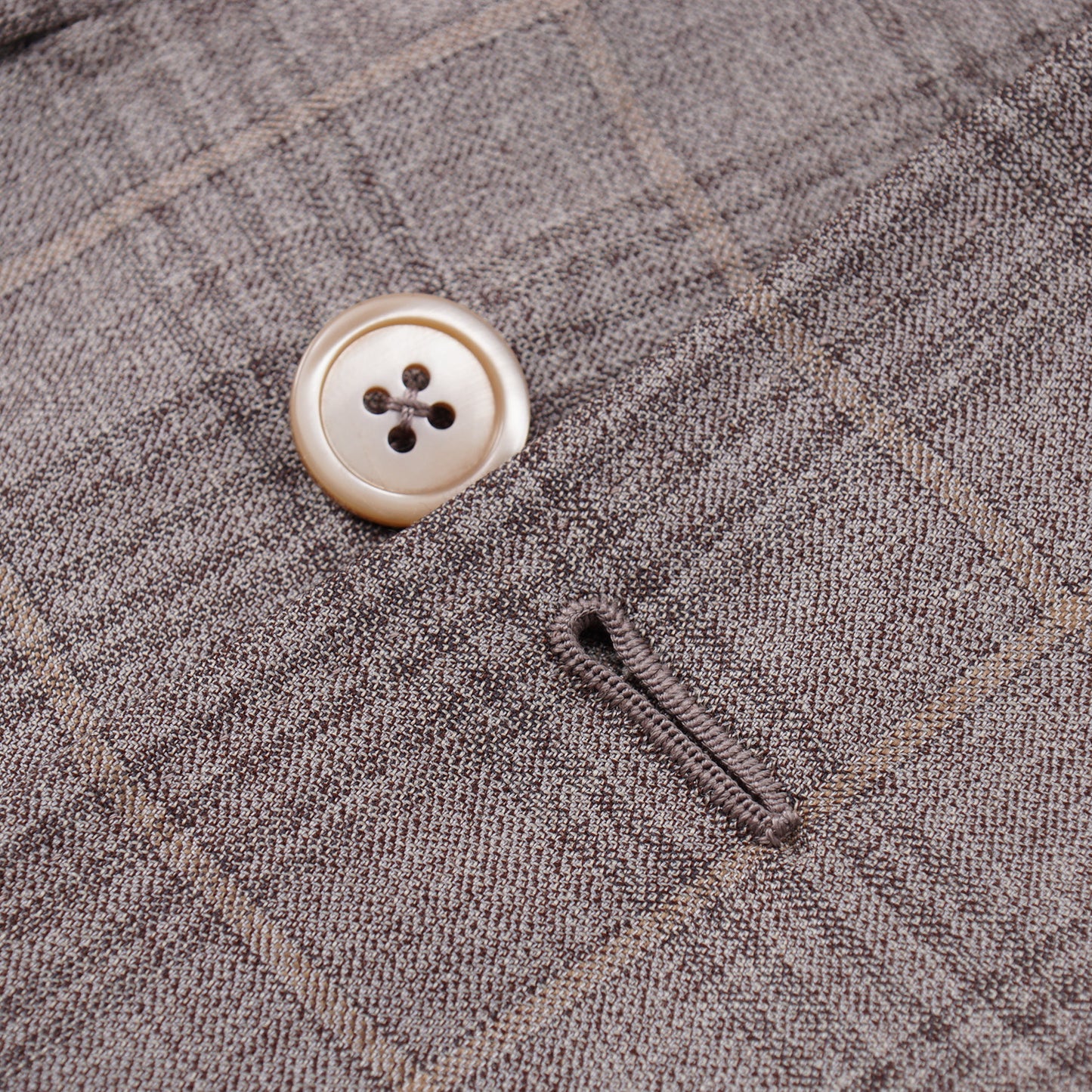 Isaia Layered Check Wool and Silk Sport Coat - Top Shelf Apparel