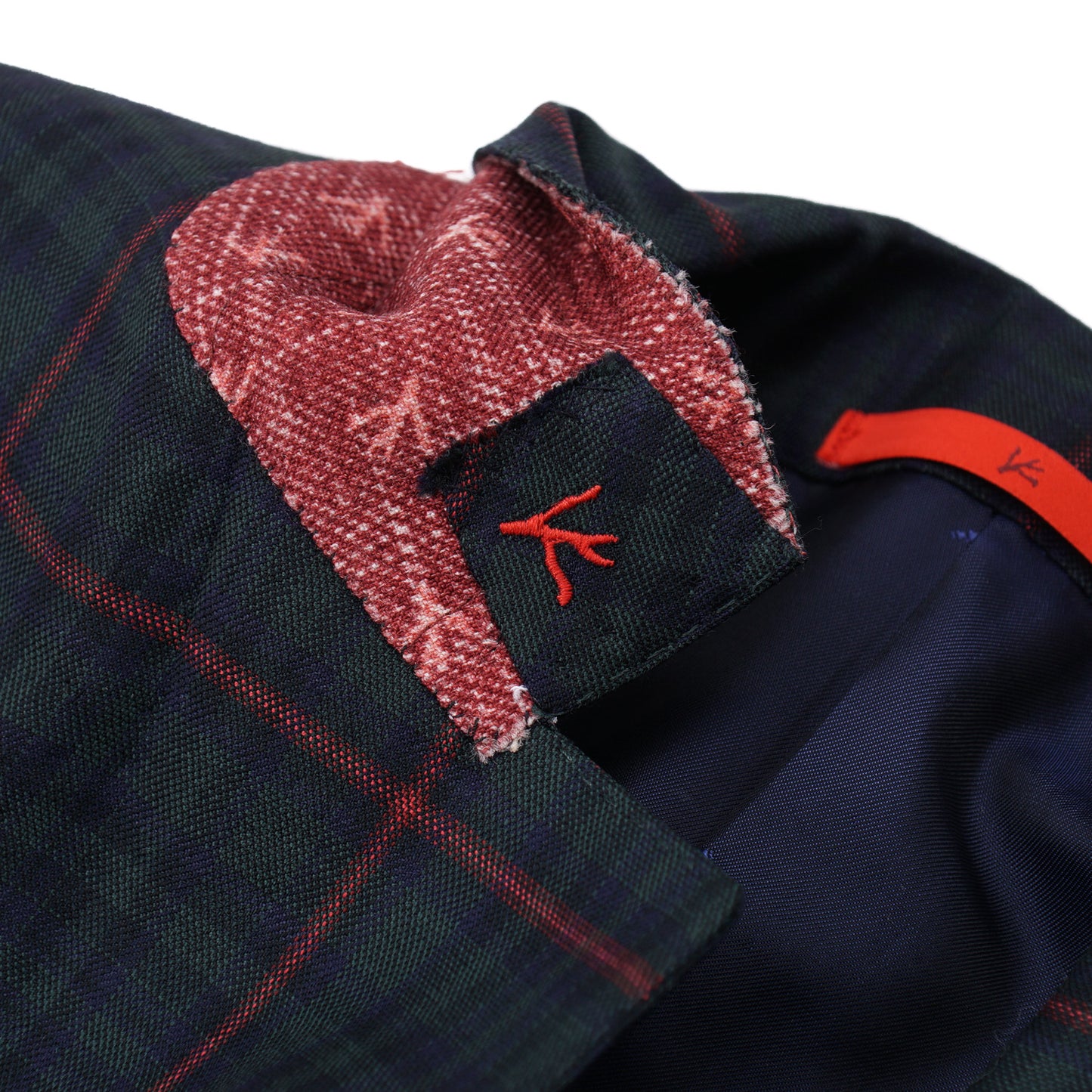 Isaia Layered Check Super 140s Wool Sport Coat - Top Shelf Apparel