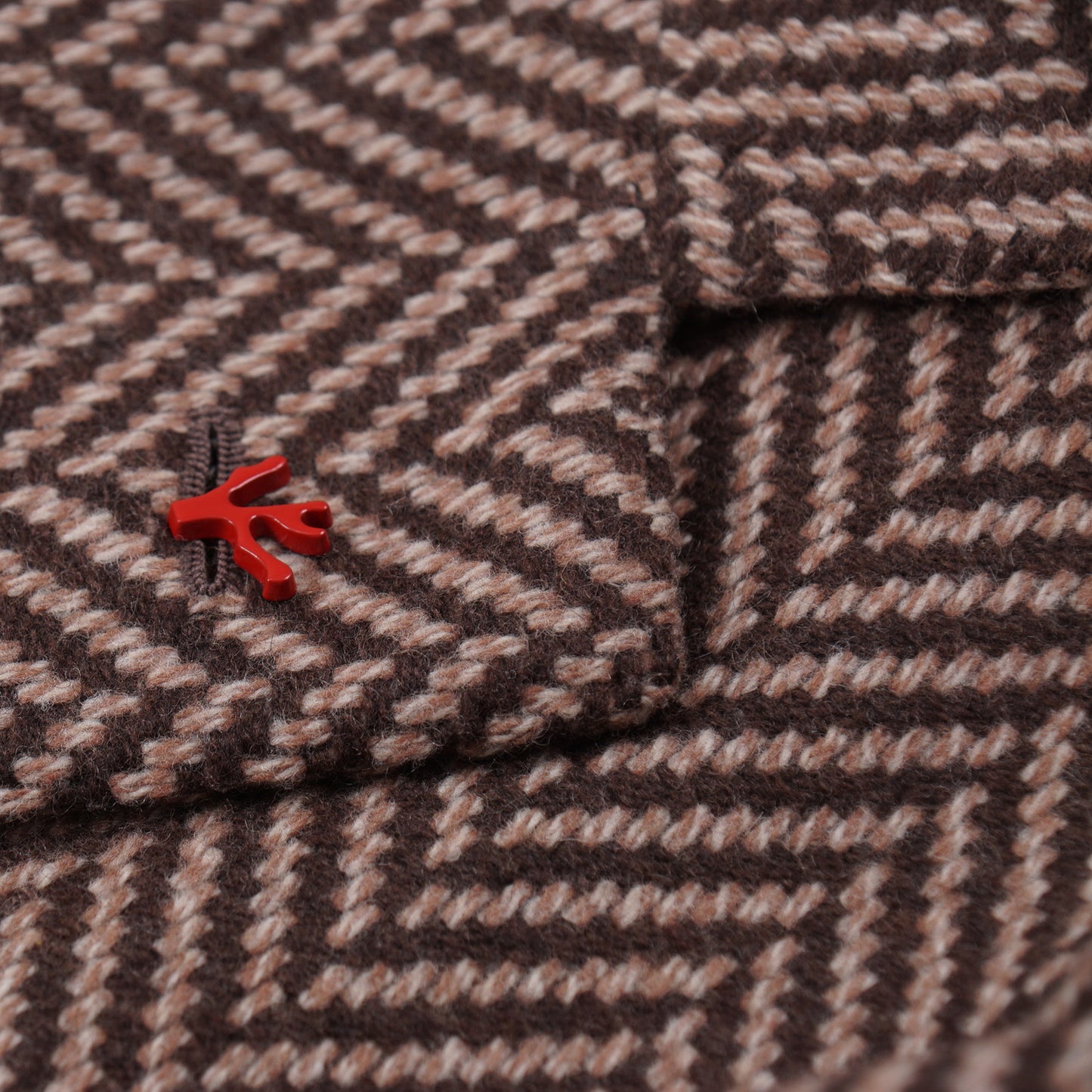 Isaia Soft Herringbone Wool-Cashmere Overcoat - Top Shelf Apparel