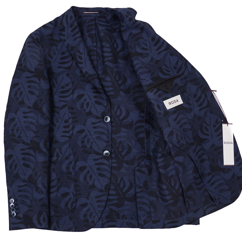 Roda Tropical Print Linen and Cotton Suit - Top Shelf Apparel