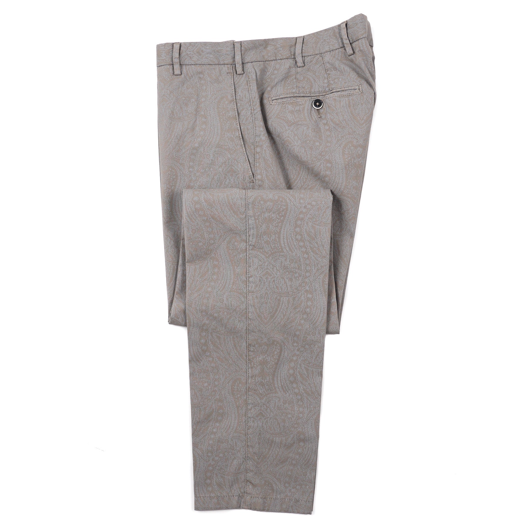 Roda Paisley Print Cotton Pants - Top Shelf Apparel