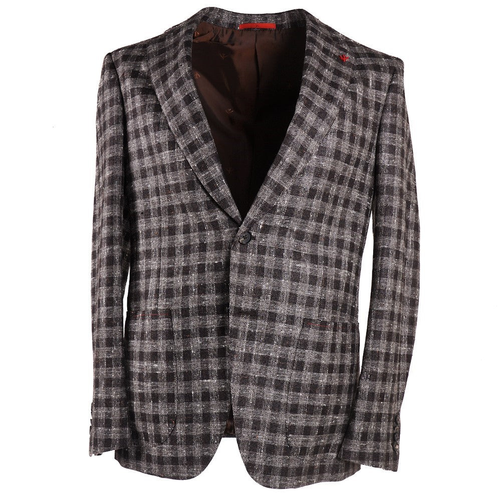 Isaia Textured Check Sport Coat - Top Shelf Apparel