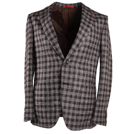 Isaia Textured Check Sport Coat - Top Shelf Apparel