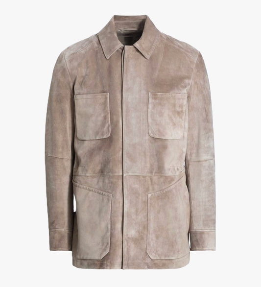 Brett Johnson 'Lugano' Calf Suede Jacket