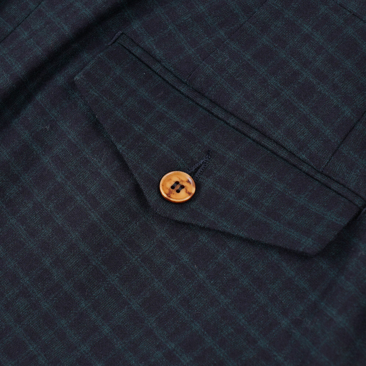 Sartorio Check Wool Suit with Peak Lapels - Top Shelf Apparel