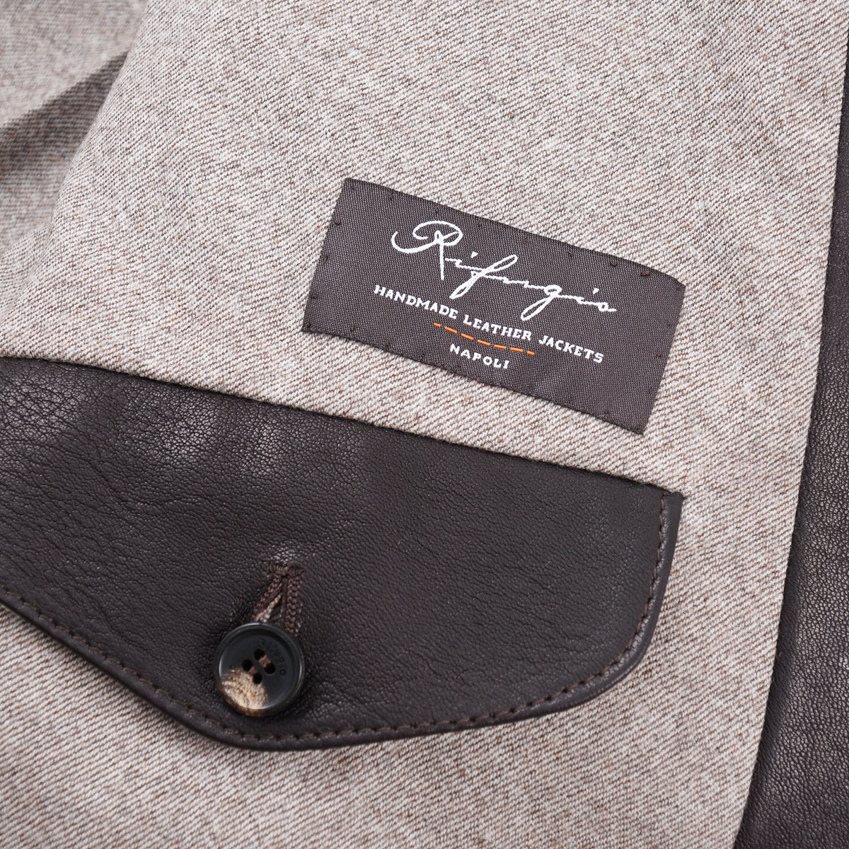 Rifugio Lamb Leather Jacket with Shearling Collar - Top Shelf Apparel
