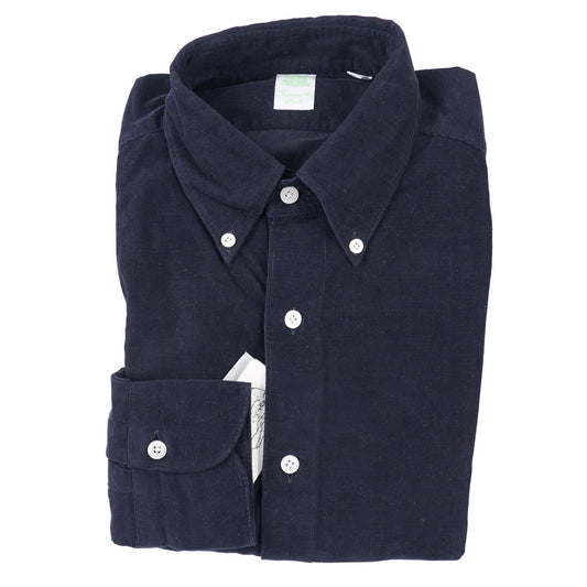 Finamore Corduroy Cotton Dress Shirt - Top Shelf Apparel