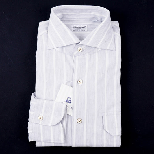 Finamore Extra-Soft Cotton-Blend Shirt - Top Shelf Apparel