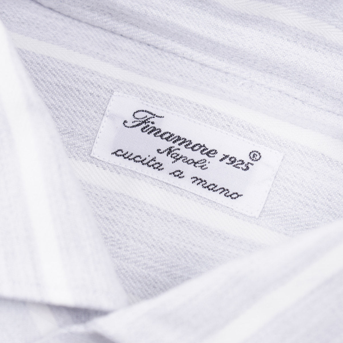 FINAMORE 1925 - Linen Blend Regular Fit Shirt