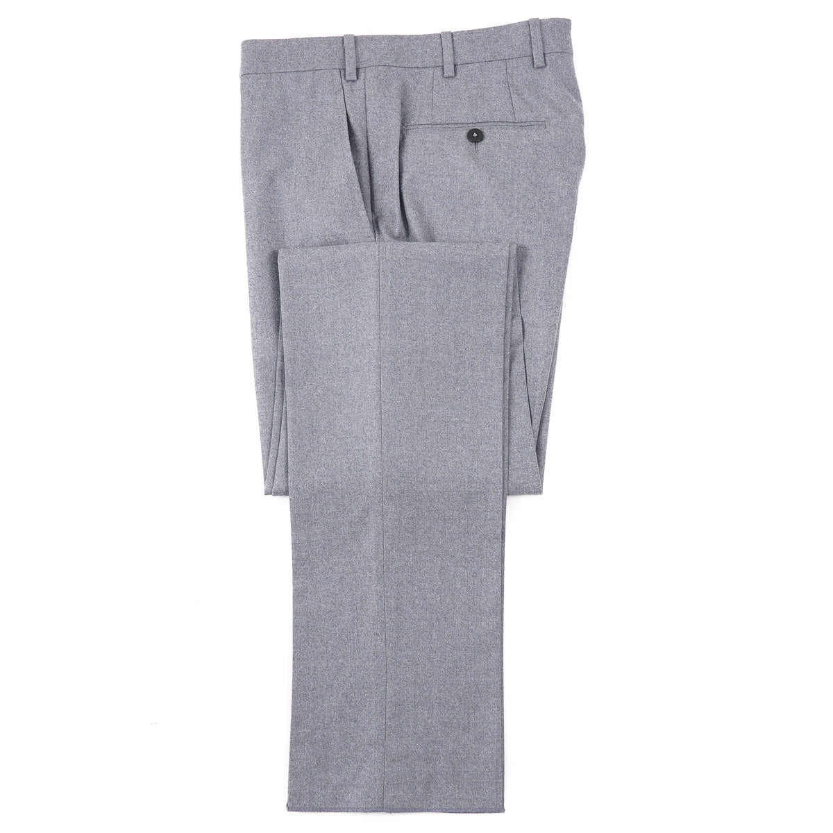 Isaia Slim-Fit Flannel Wool Pants - Top Shelf Apparel