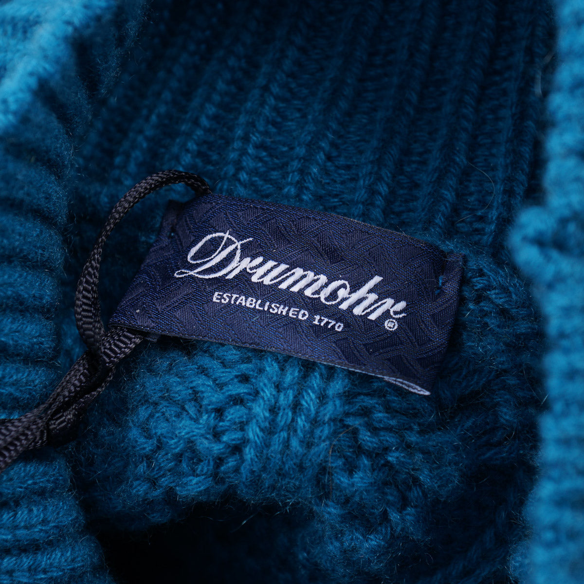 Drumohr Thick Cable Knit Cashmere Sweater - Top Shelf Apparel